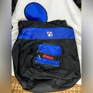 Nordica vintage 80s ski stuff sack bag